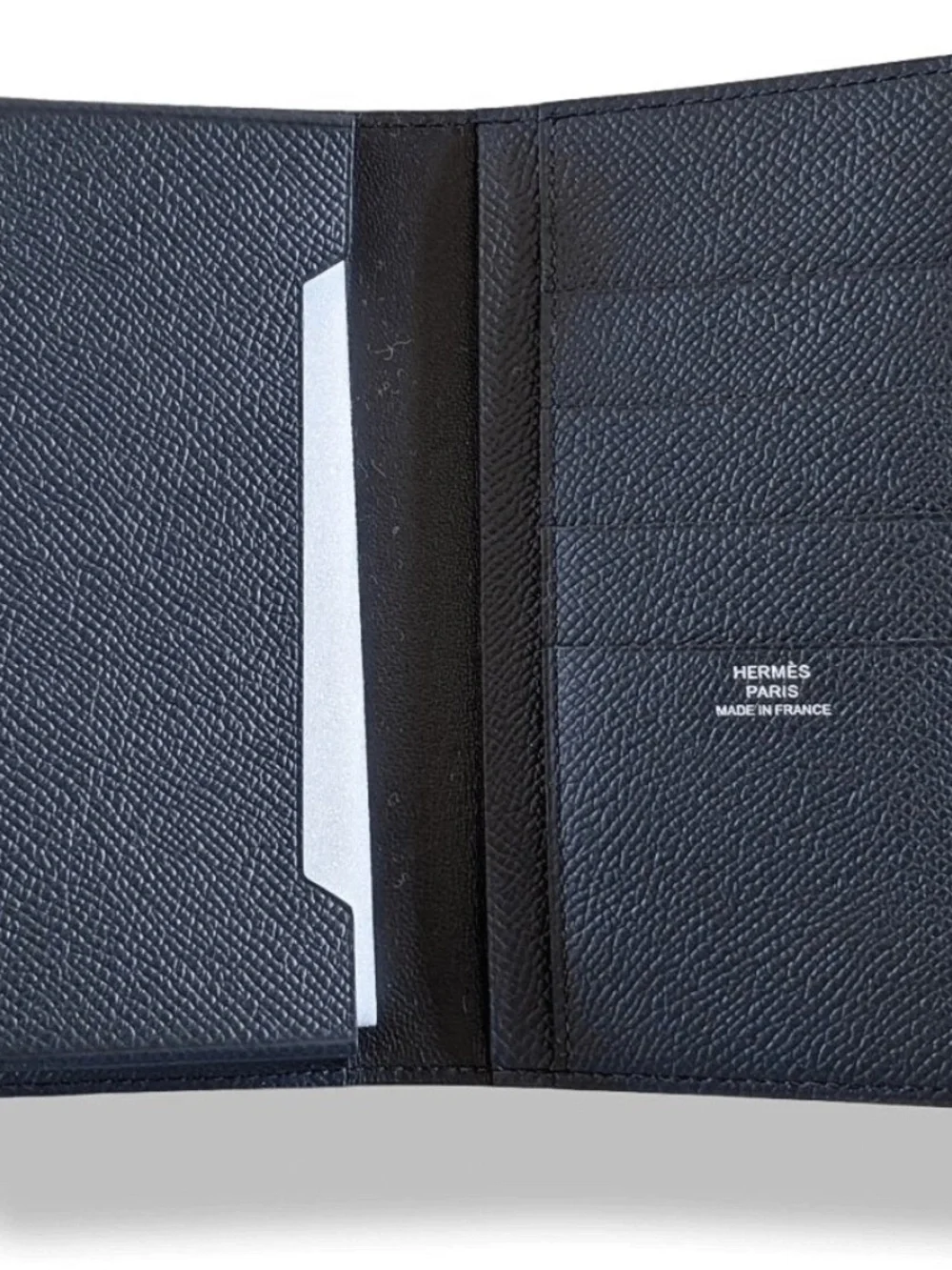 Hermes Bleu Indigo Calfskin Epsom SMART CLASSIC CASE